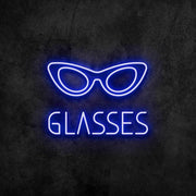 Glasses Neon Sign