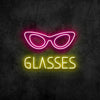 Glasses Neon Sign