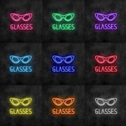 Glasses Neon Sign