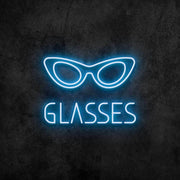 Glasses Neon Sign