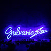 Galvanic Blue Neon Sign