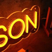 Gleason Red Neon Sign