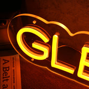 Gleason Red Neon Sign