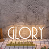 Glory Yellow Neon Sign