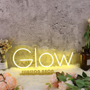 Glow Yellow Neon Sign