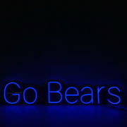 Go Bears Neon Sign