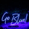 Go Blue Custom Neon Sign