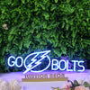 Go Bolts Blue Neon Sign