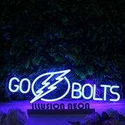 Go Bolts Blue Neon Sign