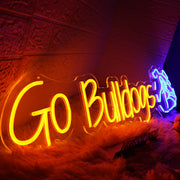 Go Bulldogs Custom Neon Sign