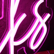 Go Cocks Pink Neon Sign