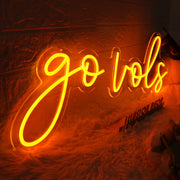 Go Vols Orange Neon Sign