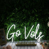 Go Vols White Neon Sign