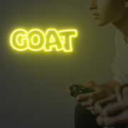 GOAT Neon Sign Custom Neon Sign Lights Night Lamp Led Neon Sign Light For Home Party