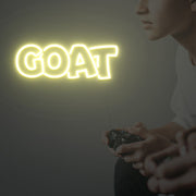 GOAT Neon Sign Custom Neon Sign Lights Night Lamp Led Neon Sign Light For Home Party