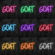 GOAT Neon Sign