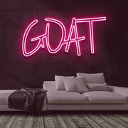 GOAT Neon Sign