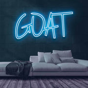 GOAT Neon Sign