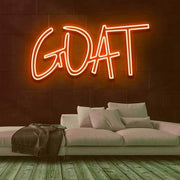 GOAT Neon Sign