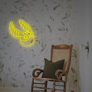 Golden Snitch LED Neon Sign