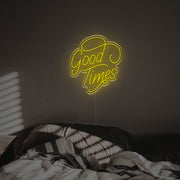 Good Times LED Neon Sign