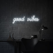 Good Vibes Neon Sign