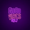 Good Vibes Only Neon Sign