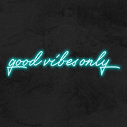 Good Vibes Only Neon Sign