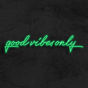 Good Vibes Only Neon Sign