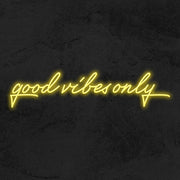 Good Vibes Only Neon Sign