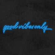 Good Vibes Only Neon Sign