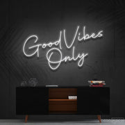 Good Vibes Only Neon Sign