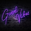 Good Vibes V1 Neon Sign