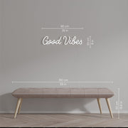 Good Vibes V2 Neon Sign