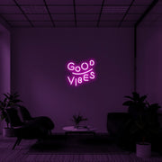 Good Vibes V2 Neon Sign