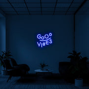 Good Vibes V2 Neon Sign