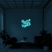 Good Vibes V2 Neon Sign