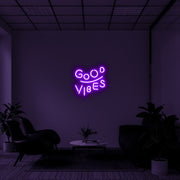 Good Vibes V2 Neon Sign