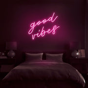 Good Vibes V3 Neon Sign