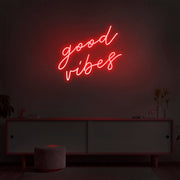 Good Vibes V3 Neon Sign