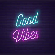 Good Vibes V3 Neon Sign