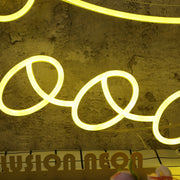 Good Yellow Neon Sign