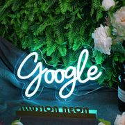 Google Blue Neon Sign