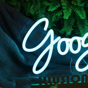 Google Blue Neon Sign