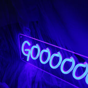 Goooooo Bills Blue Neon Sign