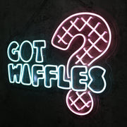 Got Waffles Custom Neon Sign