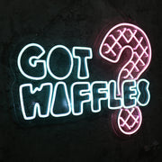 Got Waffles Custom Neon Sign