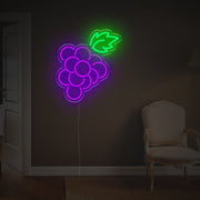 Grape For Kitchen LED Neon Sign