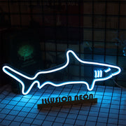 Great White Shark Neon Sign