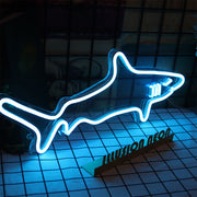 Great White Shark Neon Sign